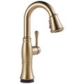 Delta Single Handle Pull-Down Bar/Prep Faucet With Touch2O Technology 9997T-CZ-PR-DST